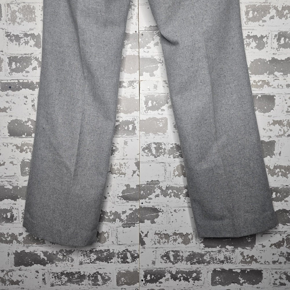 NEW Ann Taylor Dress Pants Womens 4 Petite Gray Wool Blend Lined Trouser Preppy - Picture 5 of 13